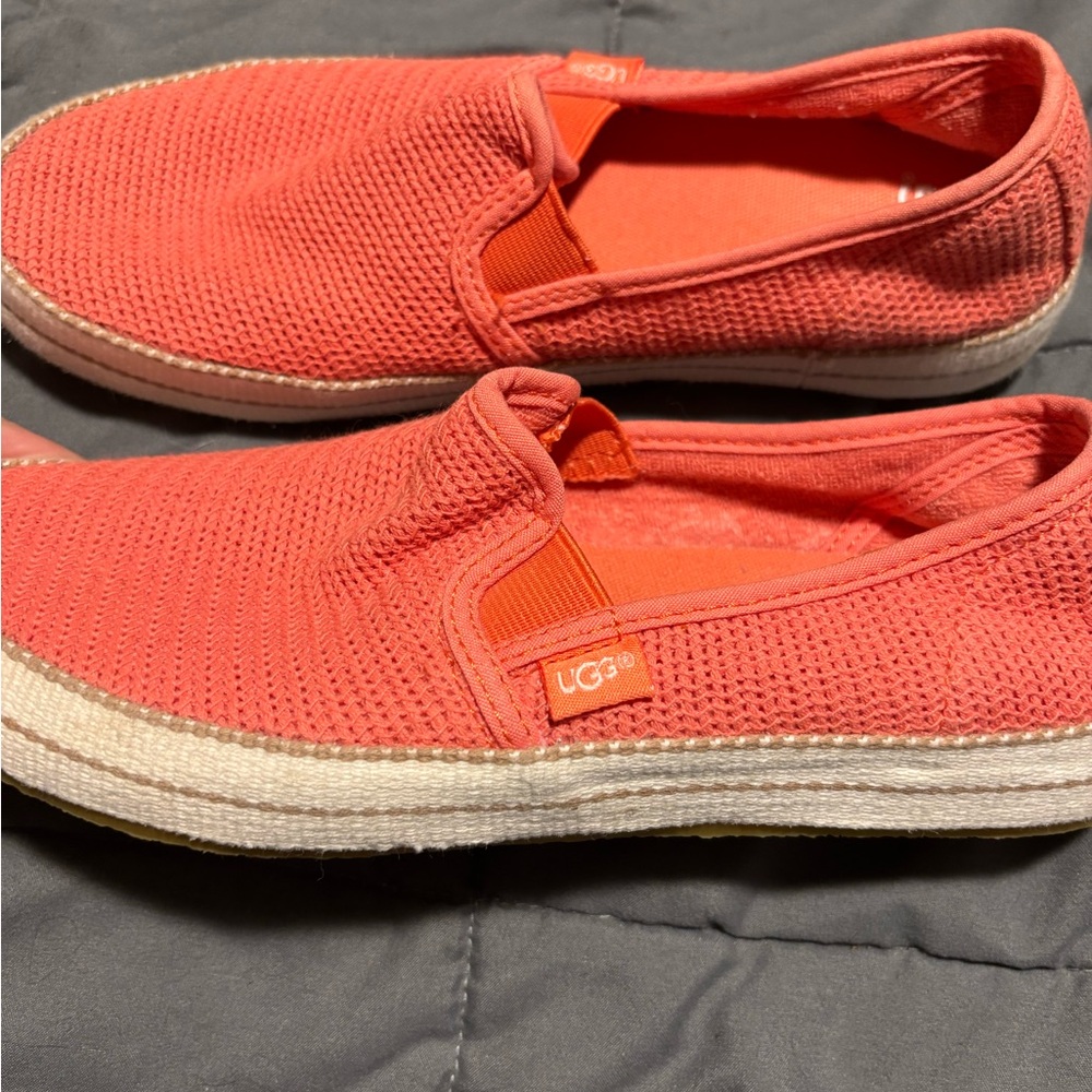 UGG Women’s Bren Salmon Casual Flat Slip On Shoes - Picture 6 of 7